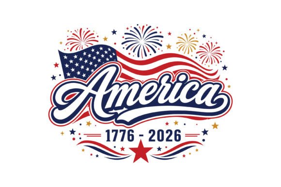 America 250th Anniversary SVG
