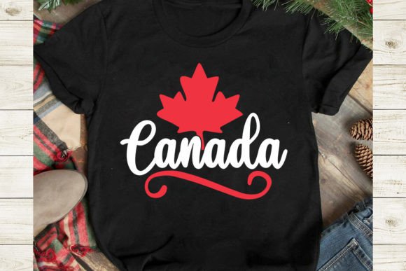 Canada SVG Cut File: Graphics for T-Shirt Designs