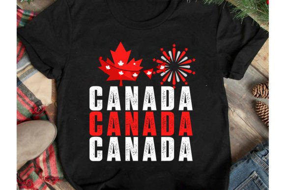 Canada SVG Cut File, Graphics & T-Shirt Designs