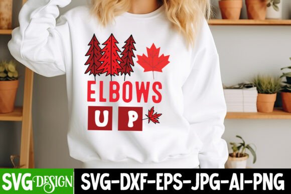 Elbows Up SVG Design, Canada SVG Design