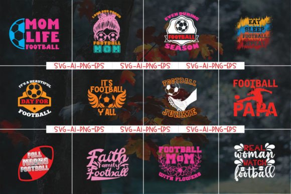 Football Bundle T-Shirt Graphics