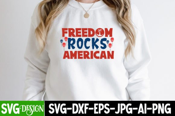 Freedom Rocks American SVG Design