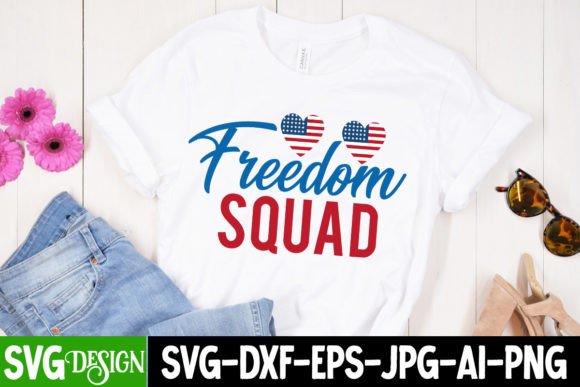 Freedom Squad SVG Design: Graphics and T-Shirt Designs