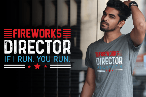 Funny 4th of July SVG, Fireworks Director Graphics