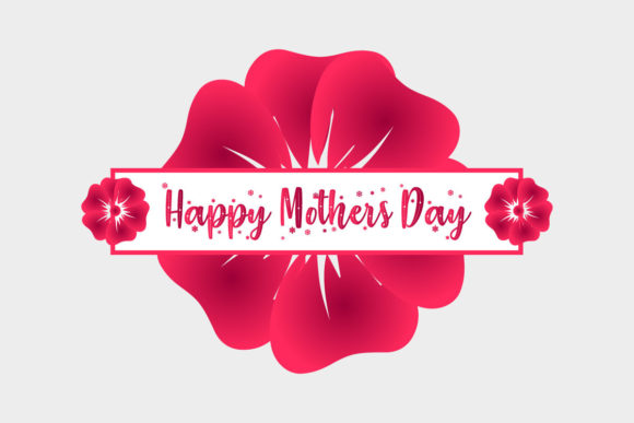 Happy Mothers Day Handwritten Tshirt Graphics and Illustrations