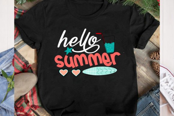 Hello Summer SVG Cut File Graphics