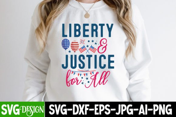 Liberty Justice for All SVG Cut File