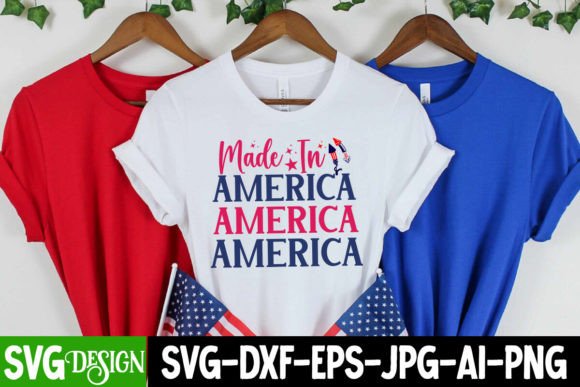 Made in America SVG Cut File Graphics