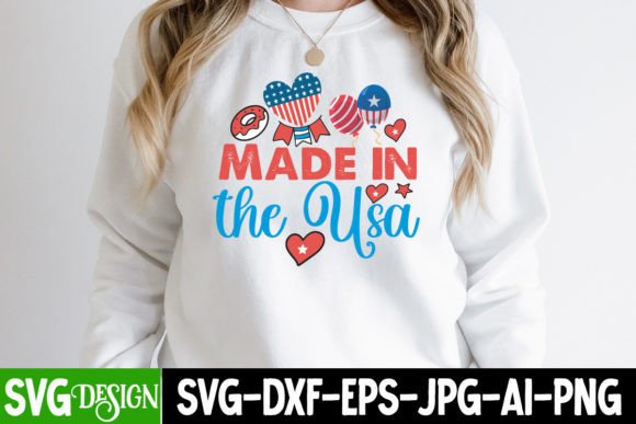 Made in Usa SVG Design
