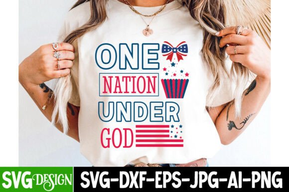 One Nation Under God SVG Design