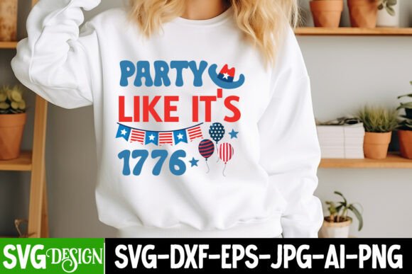 Party Like It’s 1776 SVG Design Graphics